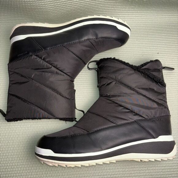 Merrell Snowcreek Midcalf Boots Women’s Size 10 J003668 Black Polyester Blend - Picture 6 of 10